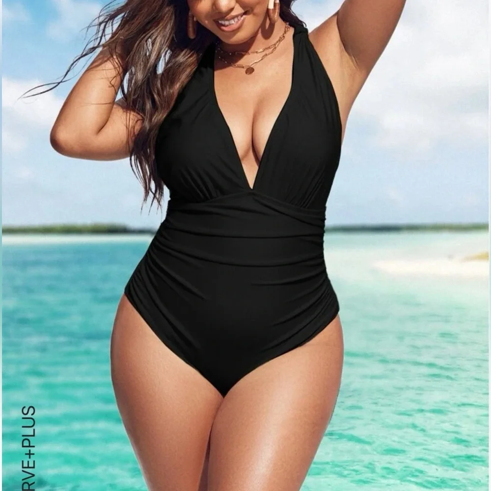 Anne cole black one piece - Picture 2 of 6